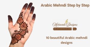 Arabic Mehndi Step by Step